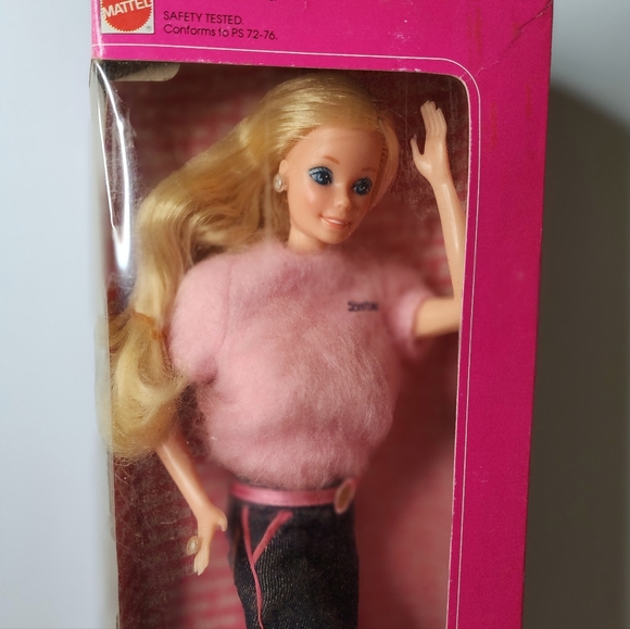 Barbie Fashion Jeans 1981 Year, Vintage Barbie Doll, Superstar Era - Picture 8 of 15